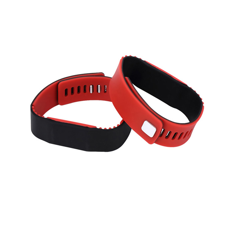RFID水上樂園硅膠手環定做工廠NFC智能硅膠腕帶3
